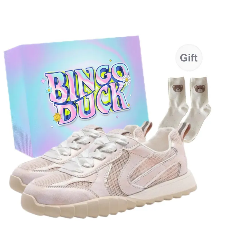 BINGO DUCK Coverage Breathable Low Top Casual Shoes Women's-4