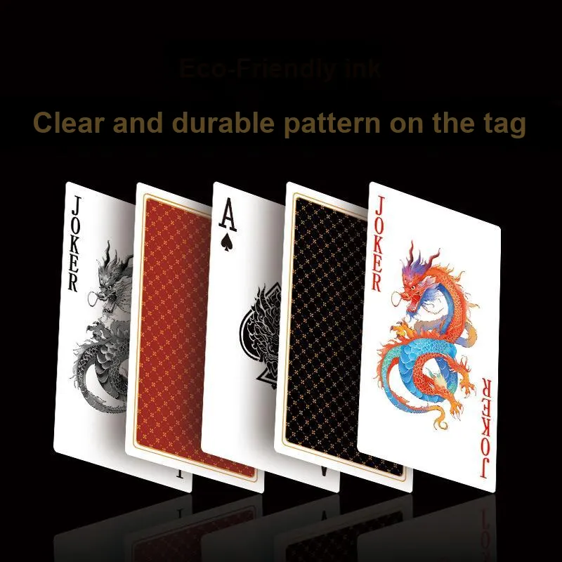 MENGLONG High End Paper Anti Counterfeit Specialized Cards For Chess Room Egg Rolling Poker Cards-2