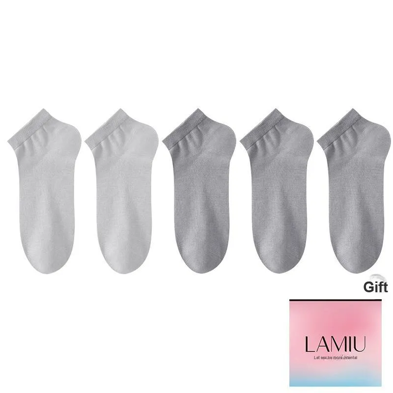 Lan Miao Ankle Socks Men's Shopping Bag Combo Set-25