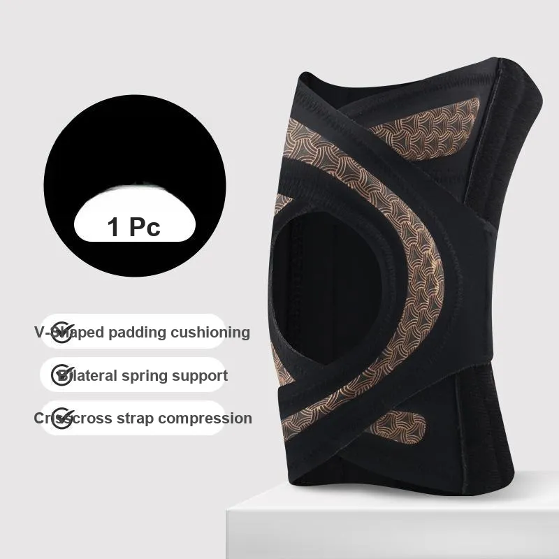 JUNGLELEOPARD CLB Knee Pads Running, Mountaineering, Hiking, Cycling, Soccer, Basketball Unisex-7