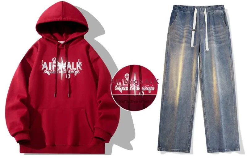 Airwalk Sweatshirt Sets Unisex-61
