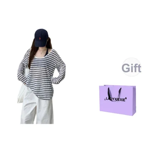 LADYXIEXIE Т-рубашка с оборванным рукавом женская