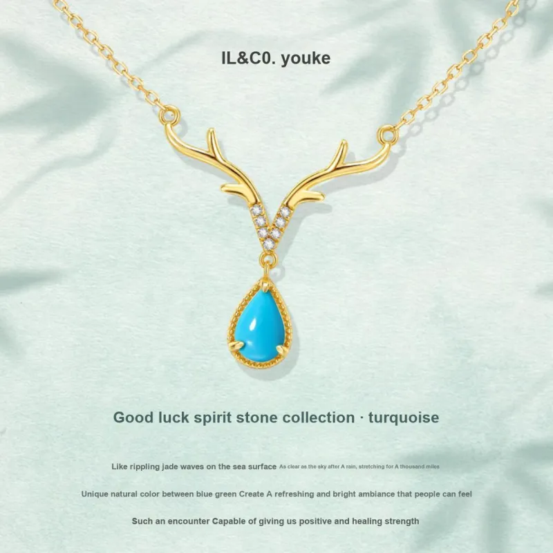 IL&CO. Turquoises Necklaces Women's-1