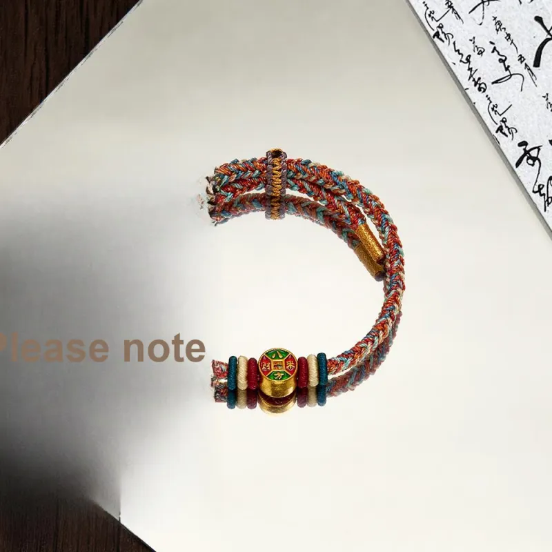 ENFANTIN Copper, Yarn Rope Bracelets Unisex-5