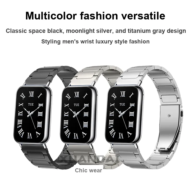 Mr. Strap Watch Band Xiaomi Compatibility Titanium Material-4