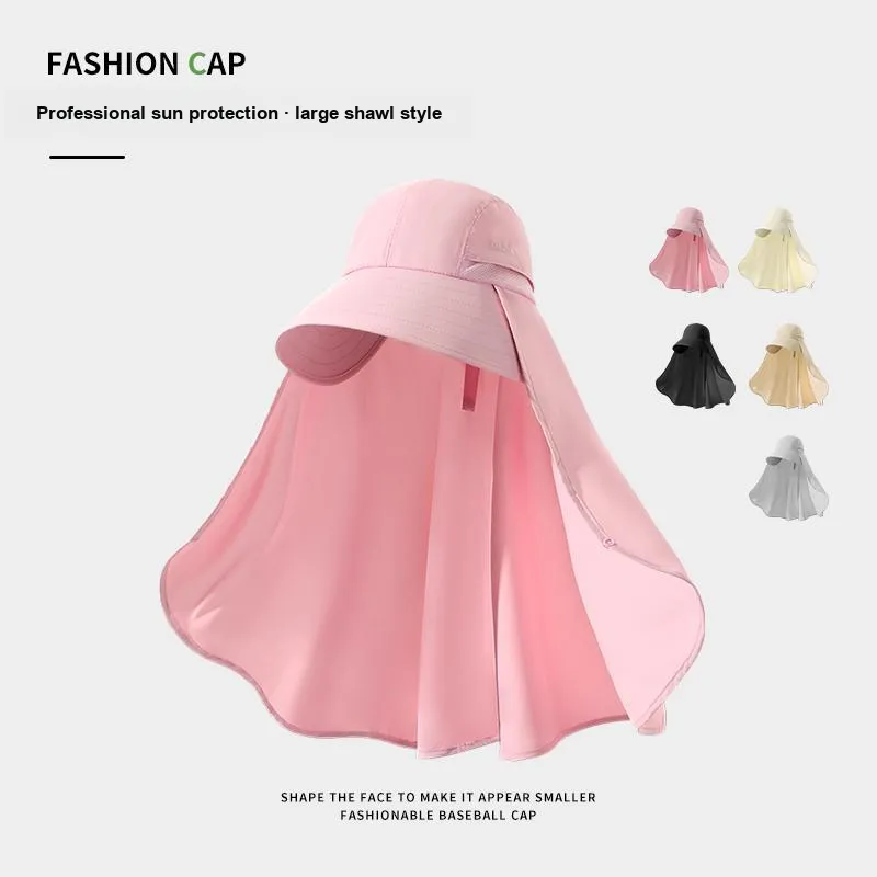 NANJIREN Polyester Sun Protection Hats Women's-4
