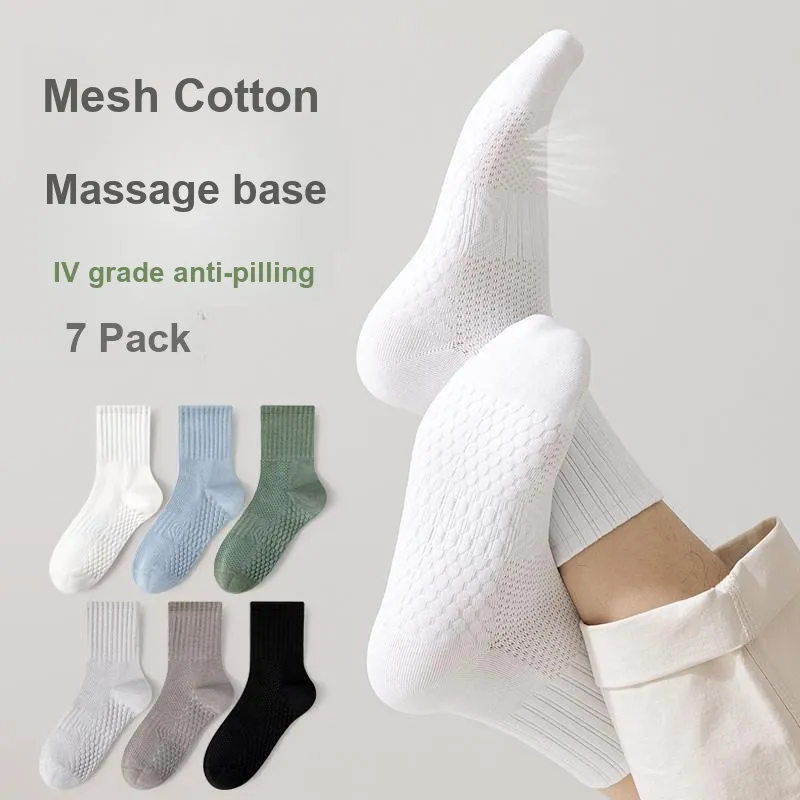 Top Melon Mid Calf Socks Men's 5 Pack-7