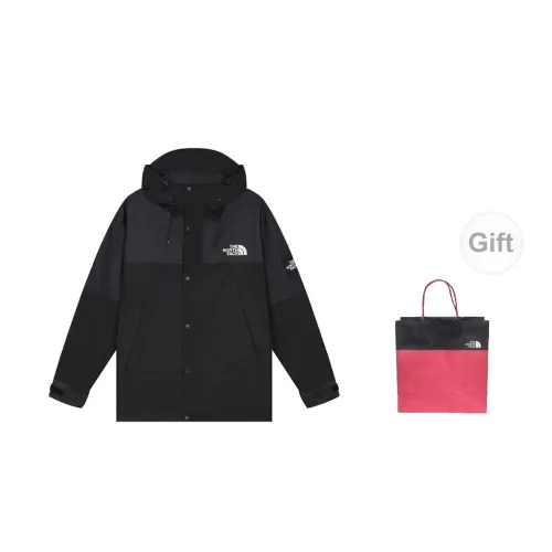 THE NORTH FACE Windbreaker Jackets Unisex Black Gift Bag