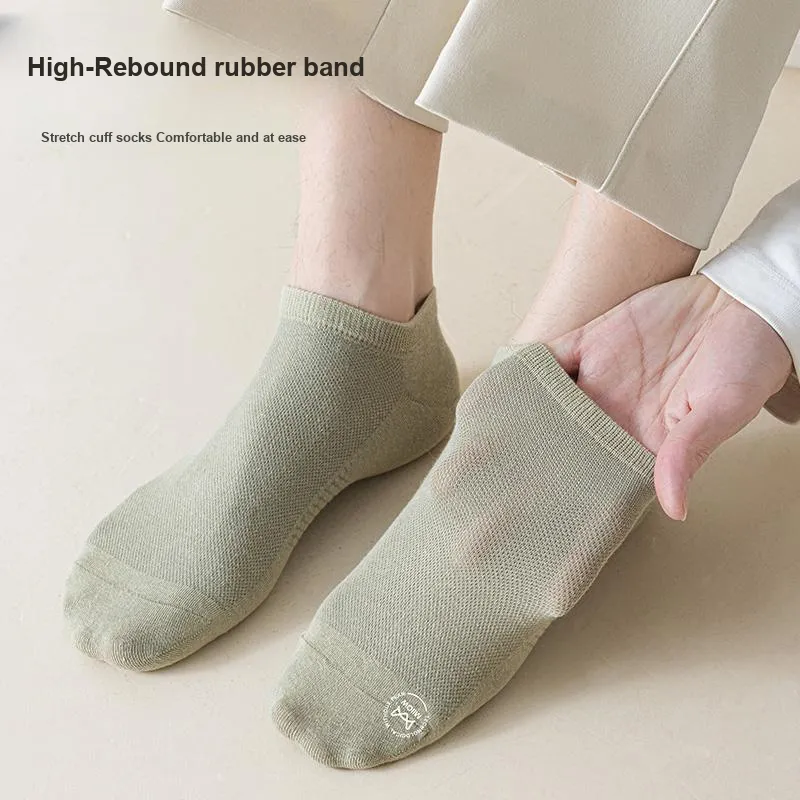 MIIOW No Show Socks Men's 5 Pack-3