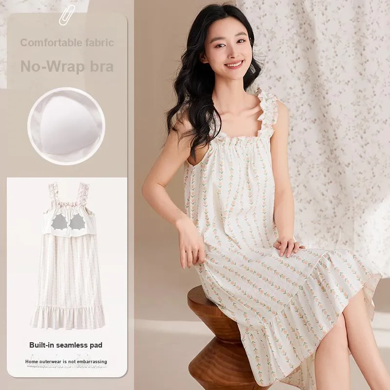 Pretty lady Women's Nightgowns-1