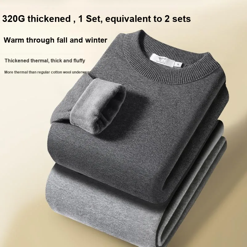 SEPTWOLVES Thermal Set Men's Gift Box Set+Shopping Bag-8