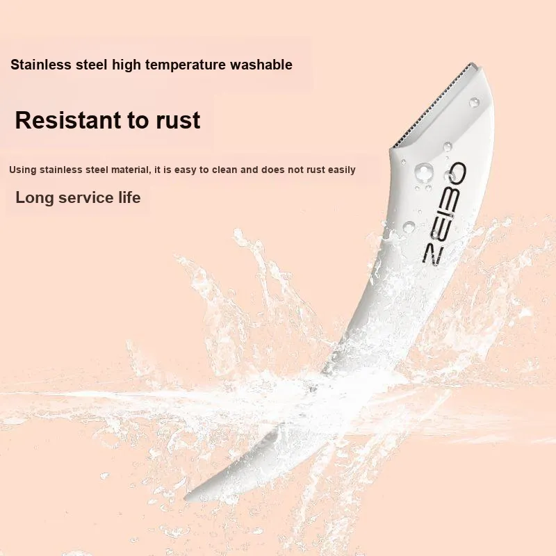 Oeiez Crescent Eyebrow Razor Blade Beginner Magnifying Anti Gouging Eyebrow Trimming Set Make up Tools-21