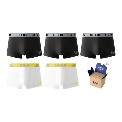 Ли совместный бренд модель Galaxy Трусы Подарочная коробка Мужской 5 упаковок