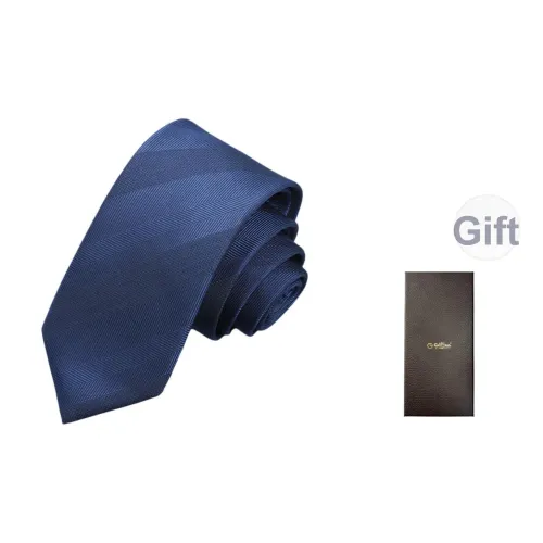 GOLDLION Полиэстер Мужские Галстуки Синий