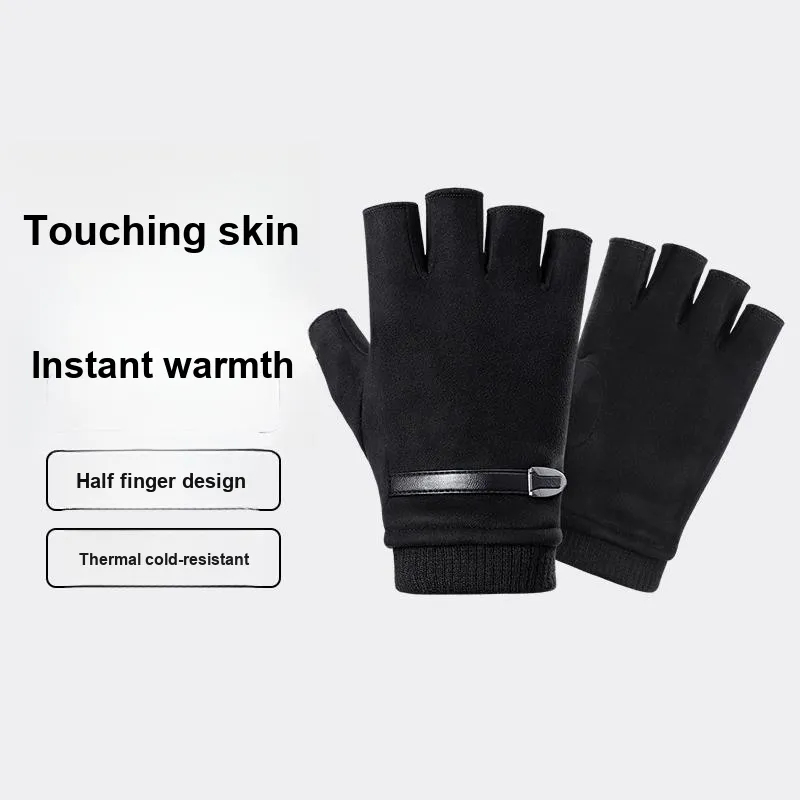 Shizhu Half Finger Gloves Men's-1