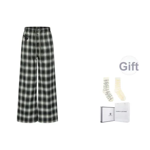 Charlie Luciano Повседневные брюки Унисекс Зеленый