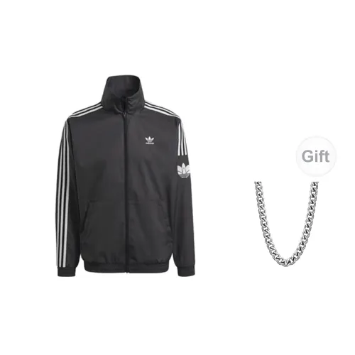 Adidas Originals Jackets Men Black Includes Necklaces