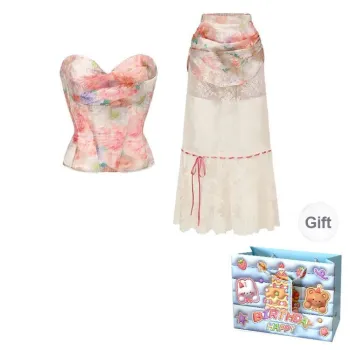 TWOPLUMGIRLS Skirt Set Women's Pink