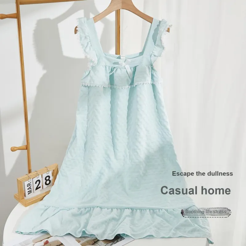 Yalu Women's Nightgowns-8