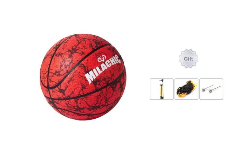 MILACHIC PU Basketball Size 7 Training Unisex-1