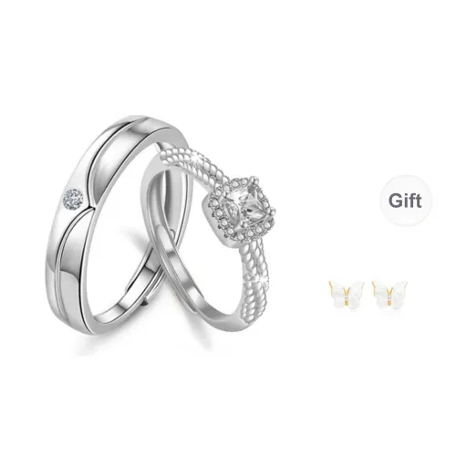 Mrs. Song 999 Fine Silver Rings Unisex