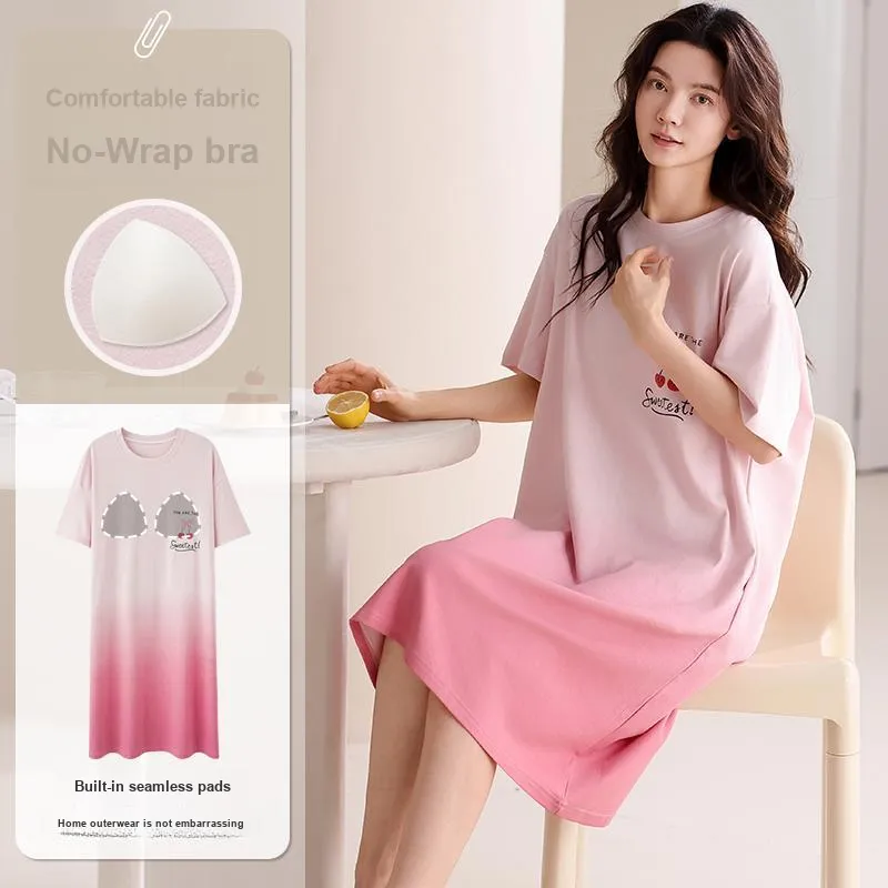 Pretty lady Women's Nightgowns-1