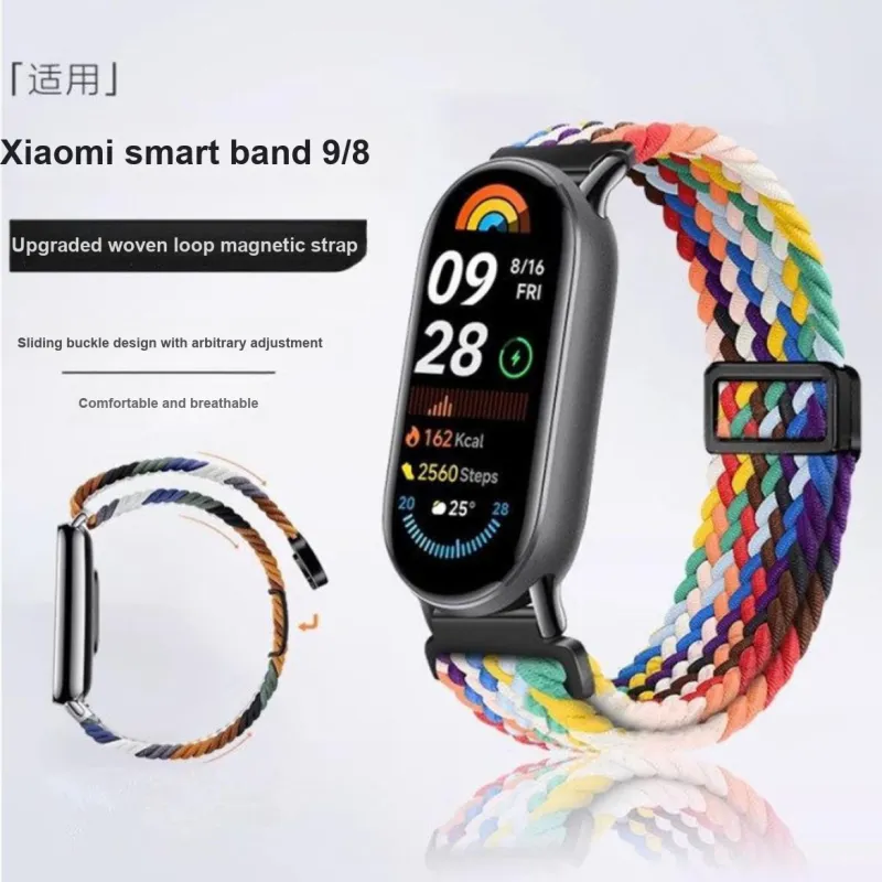 MUZHITIANKONG Xiaomi Compatibility Watch Band 190mm Nylon Material-5