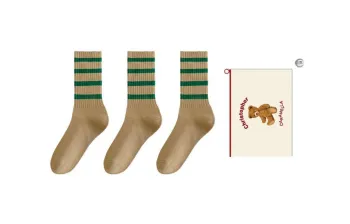Caramella Mid Calf Socks Women's Box 3 Pack