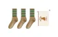 Beige Green[3 Pack]