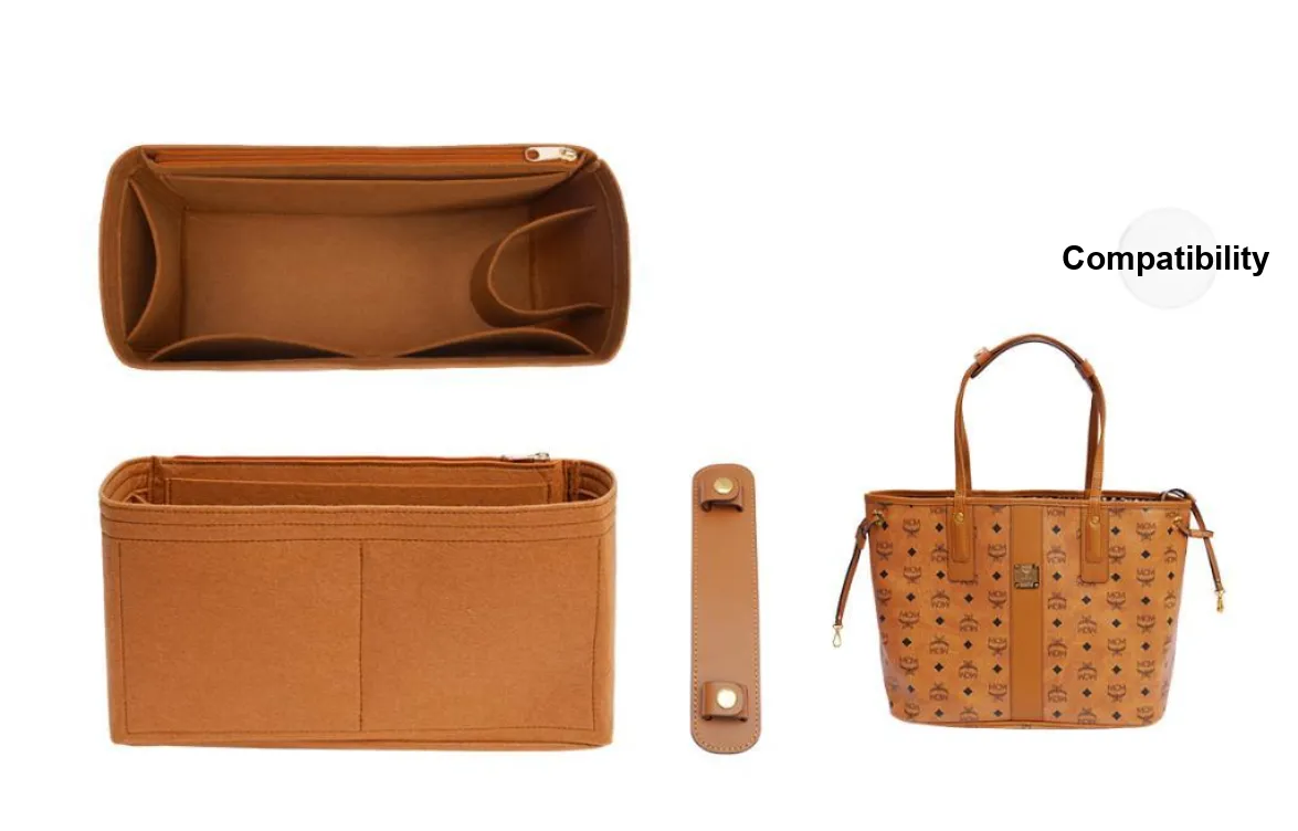 GUYI Felt Bag Insert Women's Multicolor