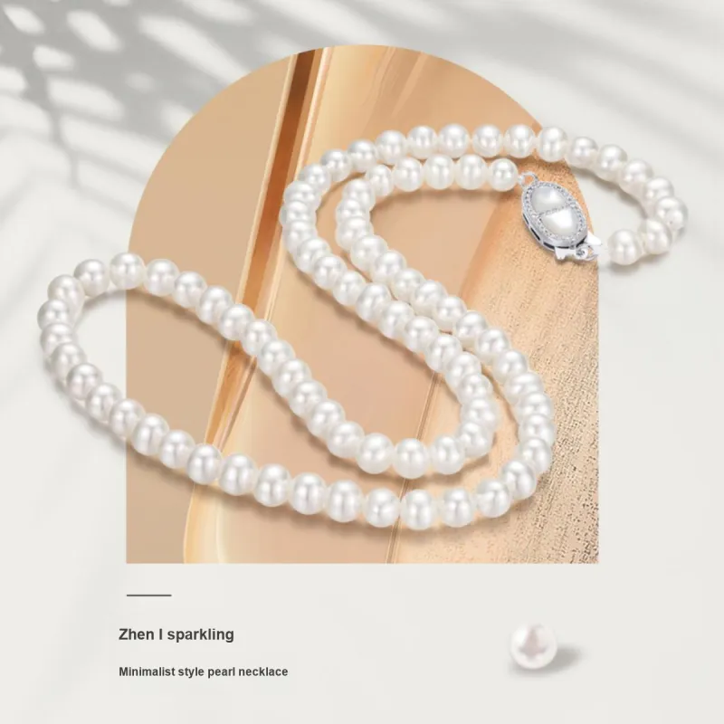 LAOMIAO Pearl Necklaces Women's-1