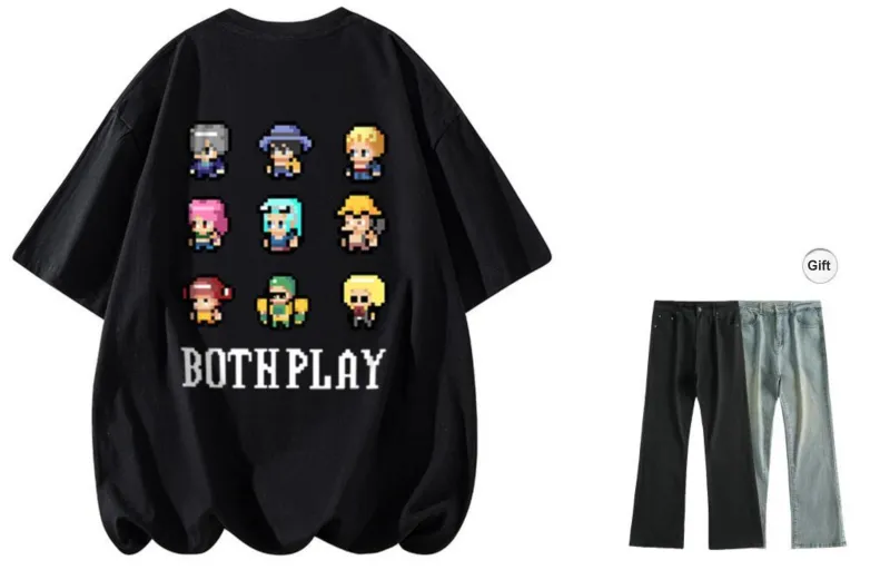 BOTH PLAY T Shirts Unisex-2