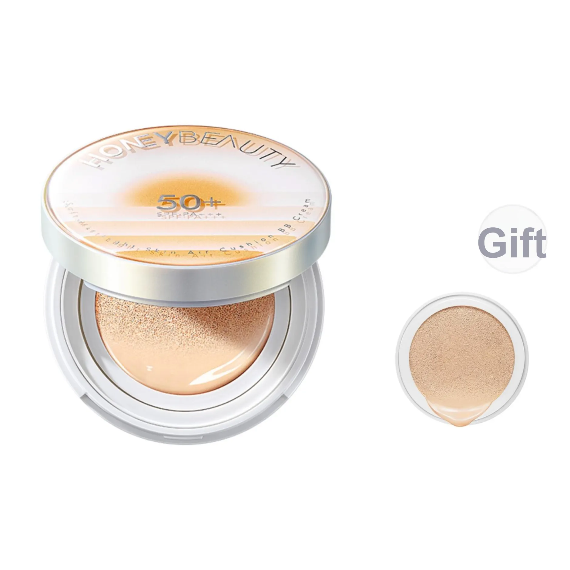 Thorough Honey Мягкий матовый Светлая кожа Воздушные подушки Прозрачный Защита от солнца Естественный 13г