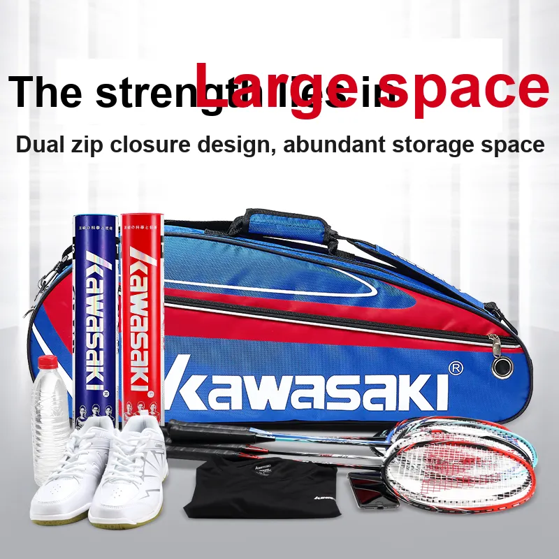 Kawasaki Letter Gym Bag Tubas Unisex Multicolor-2