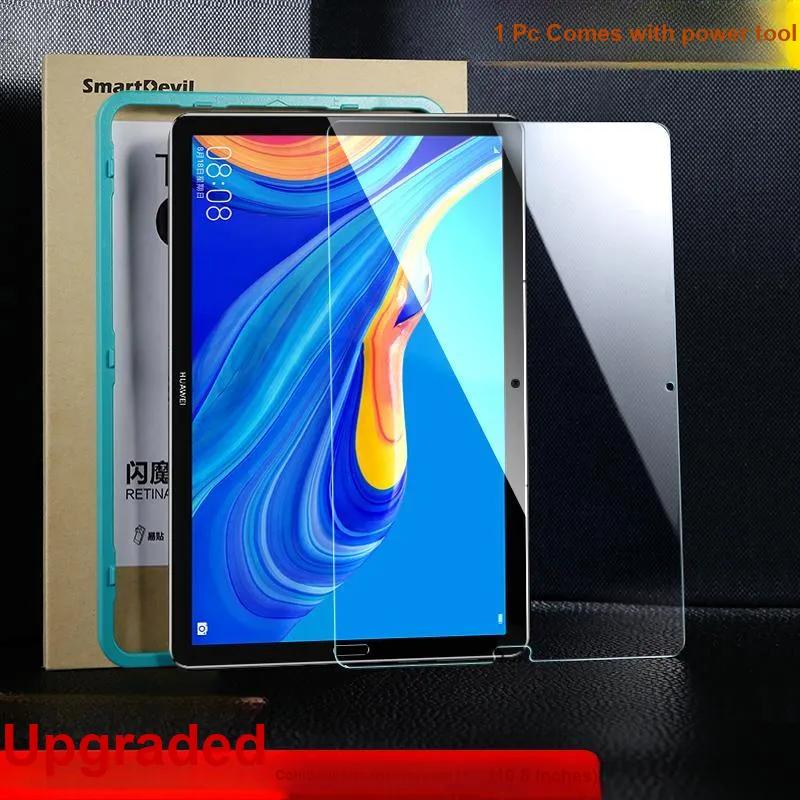 Flashing Demons Tablet Screen Protectors Compatibility With Huawei M6/Turbo, Blue Light Blocking Full Coverage Display-1