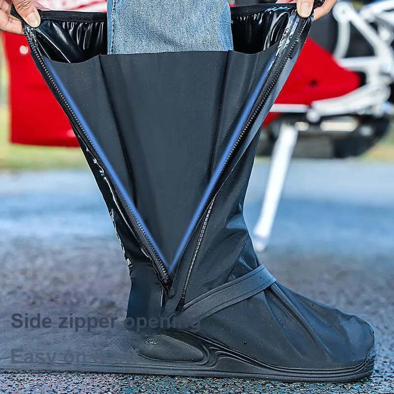 ENGMARSS Rain Boots Unisex Black/Army Green/Burgundy-5
