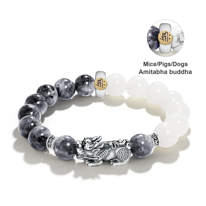 Silver Trim Bodhi Bracelets Unisex-28