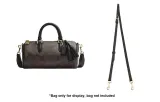 Black Crossbody Bag with Adjustable Strap 90-120cm