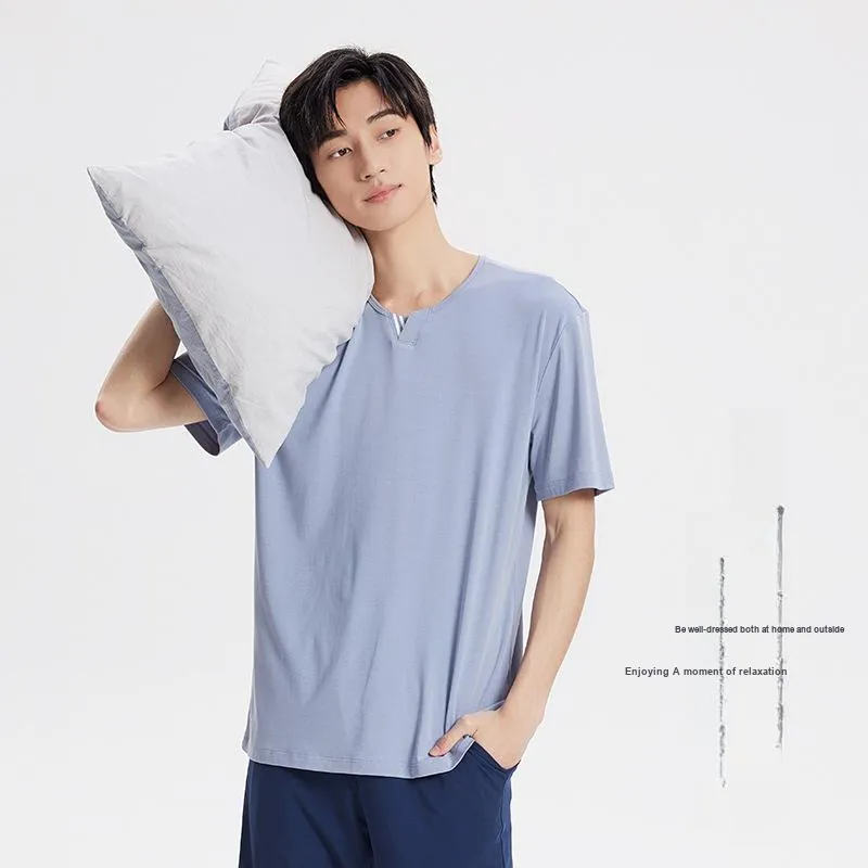 DUINIDESIYU Pajama Top Men's Gift Box Set-4