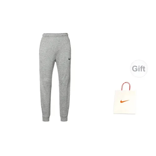 Nike Casual Pants Men Gray+Gift Bag