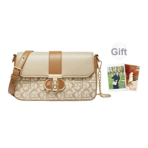 RED DRAGONFLY Коровья кожа ПВХ Микрофибра Синтетическая кожа Сумка через плечо Стандартная Женская Мокко Кофе