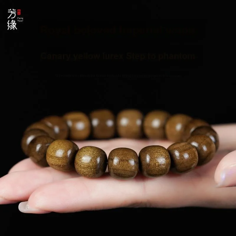 FANGYUANXIAOFU Phoebe Zhennan Single Wrap, Plain Beaded Bracelet Unisex-3