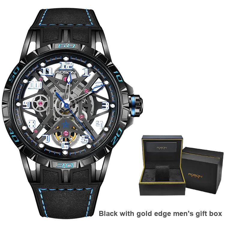 ROSDN Climber Xingji Collection Automatic Mechanical Movement Watch Men's Watches Silver Dial G2711-16