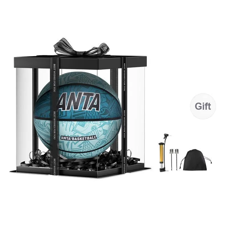 Anta Rubber Basketball Green Size 7 5 Size Training Unisex-6