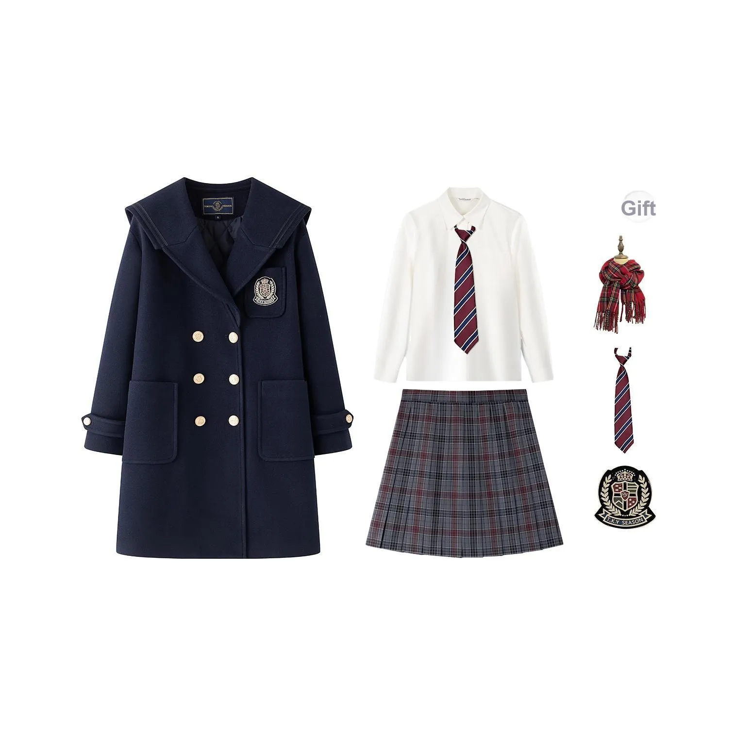 Tokyo Season JK UNIFORM Комплекты одежды Женские Gift Box Set