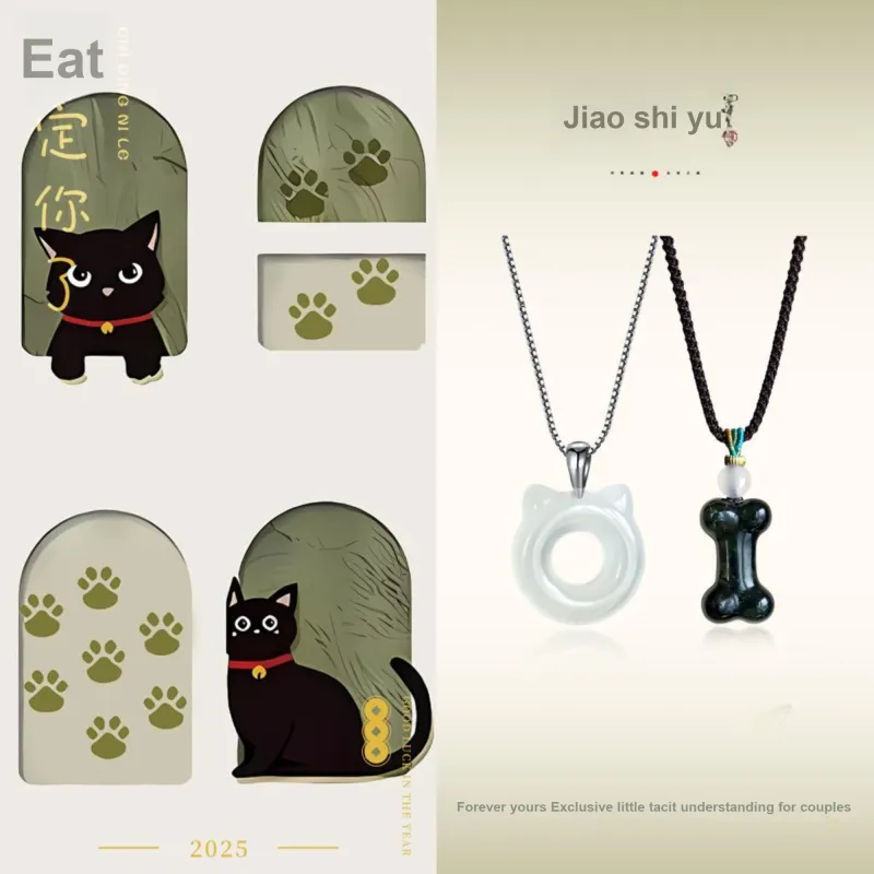 JIAOSHIYU Serpentine Jade Necklaces Unisex-10