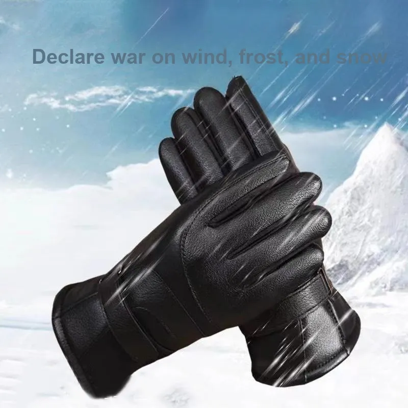 SNOW FLYING Polyester Gloves Unisex-3