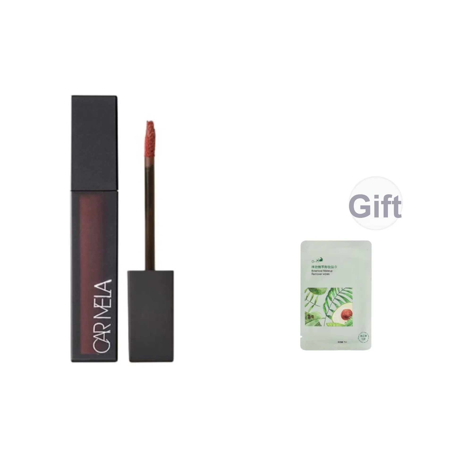 CAR MELA Versatile Camella Lipstick K04 Воздух Телесный Туманный LIP Грязь LIP Грязь Матовый Легко Смесь Цвет лица 6,5г