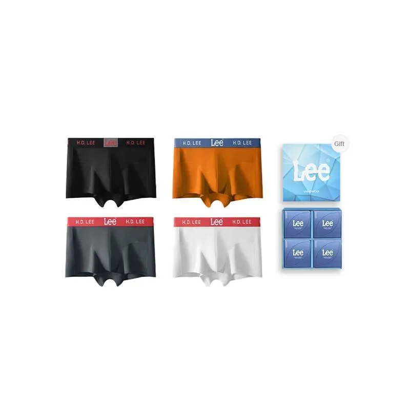Lee Hui Guang II Generation Underpants Men's Gift Box Set Of 4-5
