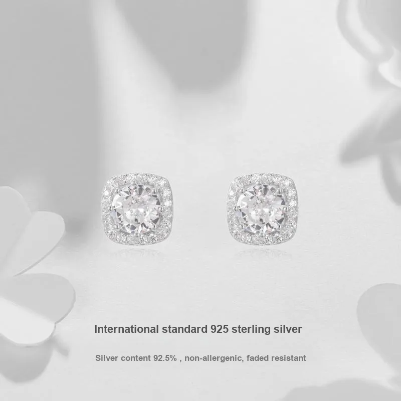 JUICY GRAPE S925 Silver Stud Earrings Women's-2